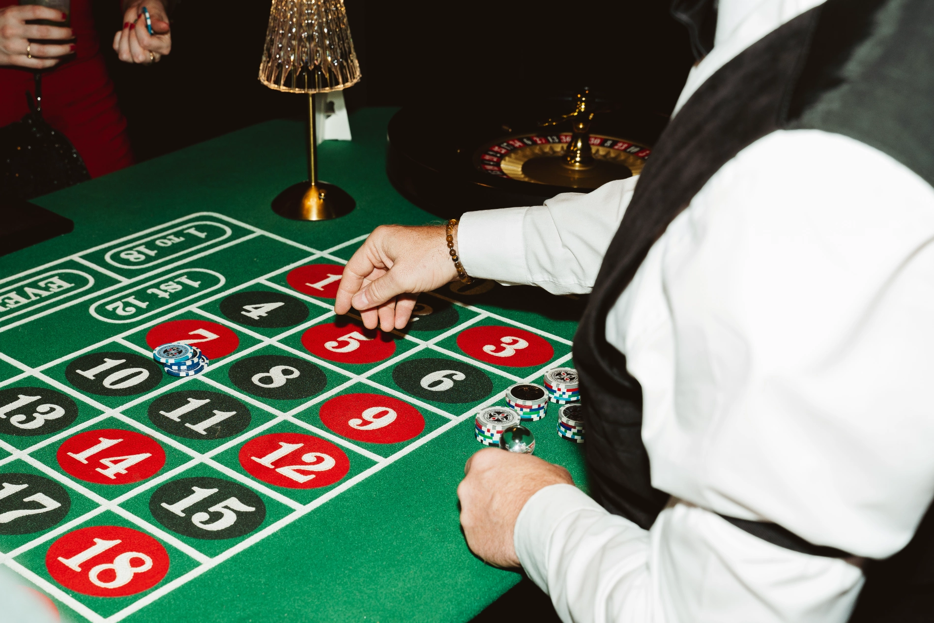 Ambiance casino pour événement entreprise