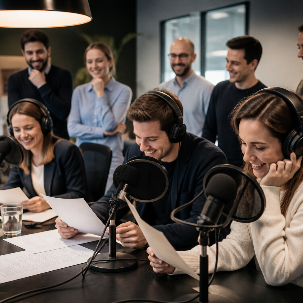 Pourquoi Le Doublage Voix Est L’activité De Team Building Idéale Pour Les Entreprises à Lyon Pourquoi Le Doublage Voix Est L’activité De Team Building Idéale Pour Les Entreprises à Lyon