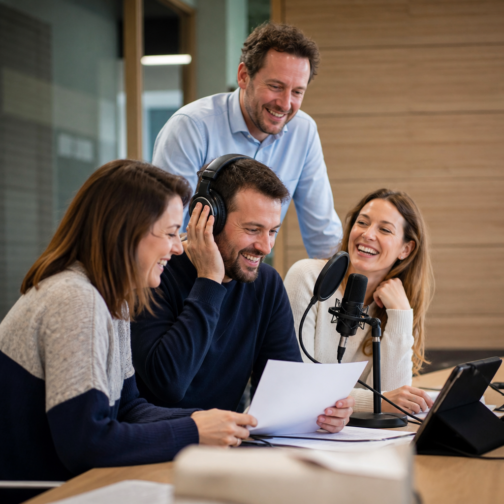 Pourquoi Le Doublage Voix Est L’activité De Team Building Idéale Pour Les Entreprises à Lyon Pourquoi Le Doublage Voix Est L’activité De Team Building Idéale Pour Les Entreprises à Lyon